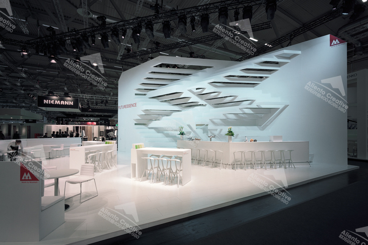 展臺(tái)搭建時(shí)如何創(chuàng)造藝術(shù)感?(組圖) 展會(huì)新聞 第1張-聯(lián)拓創(chuàng)意 上海展會(huì)搭建